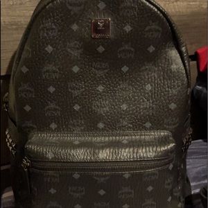 Black MCM Backpack